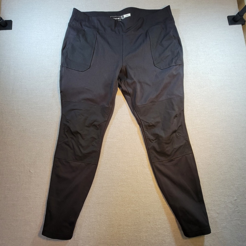 Carhartt Force Utility Leggings Womens XXL Black Excellent Reinforced Knee Pants